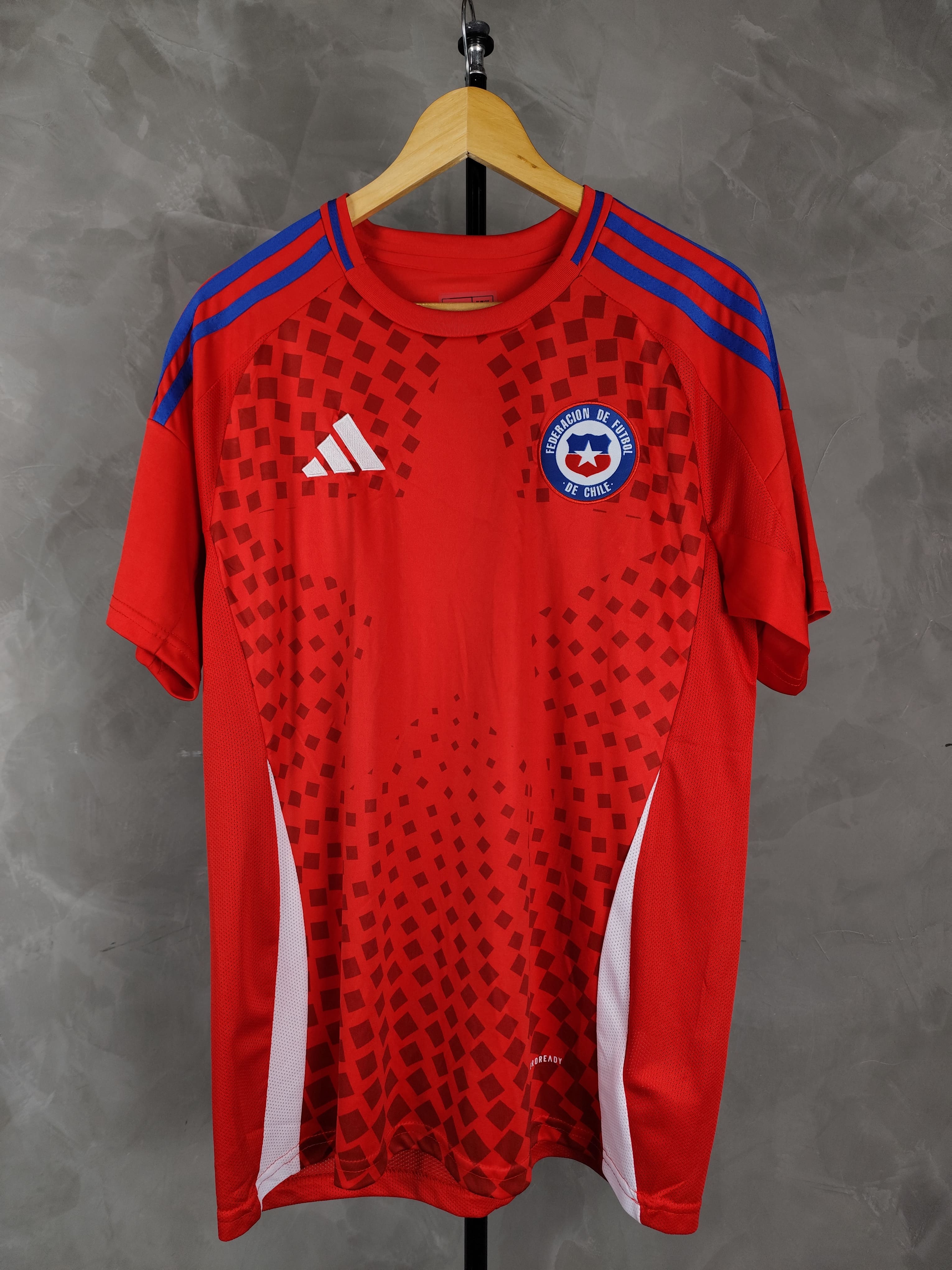 Camisa Chile I 2024 S/N Torcedor
