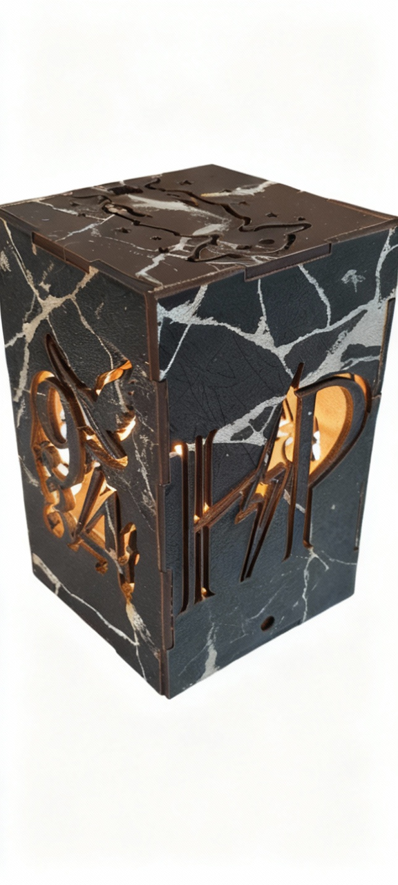 Luminária Harry Potter LED Exclusiva   Mágica, Decorativa e Personalizada | Presente Geek Incrível