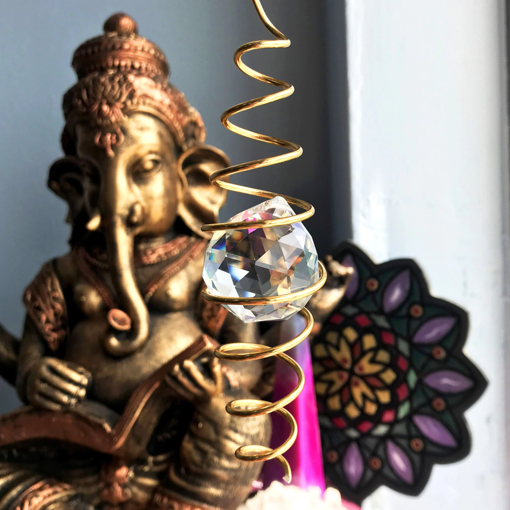 Captador de Energia Pequeno c/ Bola Multifacetada