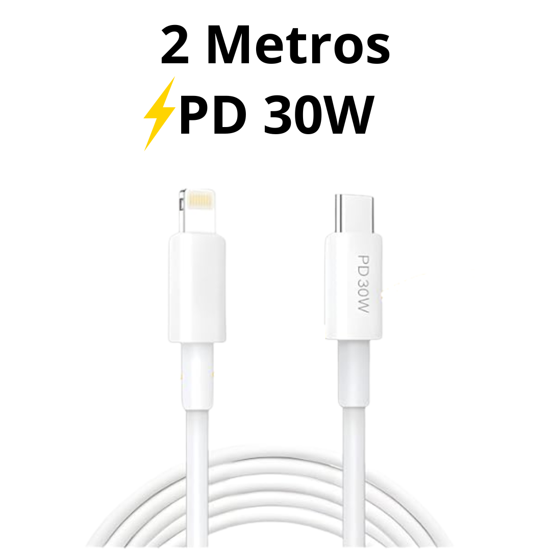 Cabo USB-C para Lightning de 2 Metros