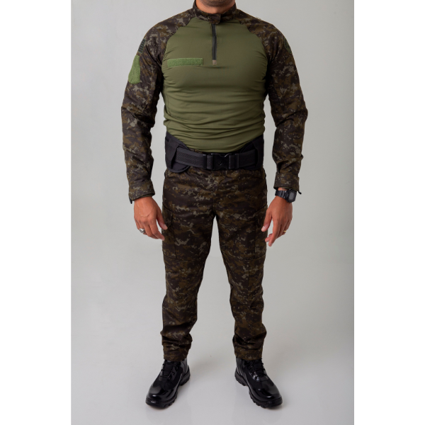 Conjunto uniforme calça e combat shirt policia ambiental PMESP