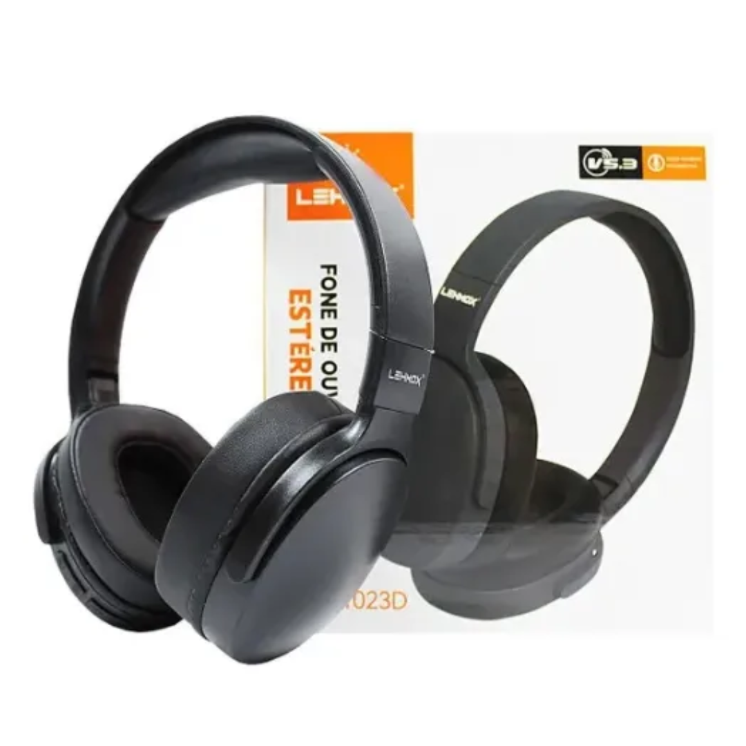 Fone de Ouvido Bluetooth 5.3 Headphone On-ear Sem Fio Premium