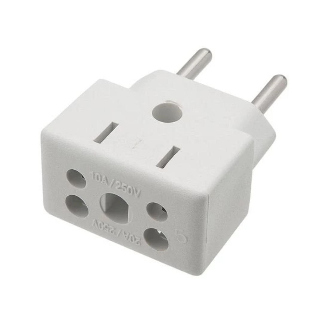 Adaptador Tomada Benjamin Bob Esponja 10A 20A Bivolt