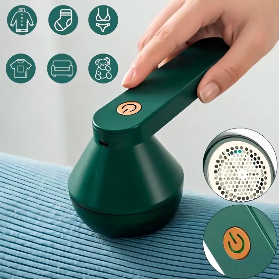 Papa Bolinhas Elétrico Portátil USB Sem Fio   Removedor de Fiapos e Bolinhas de Roupas