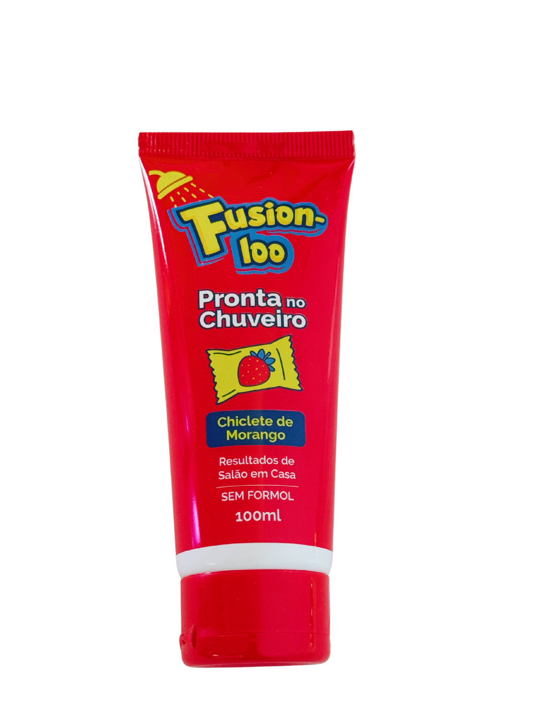 Condicionador Pronta no Chuveiro Chiclete de Morango, Uva, Tutti-Frutti, Fusion Loo 100ml