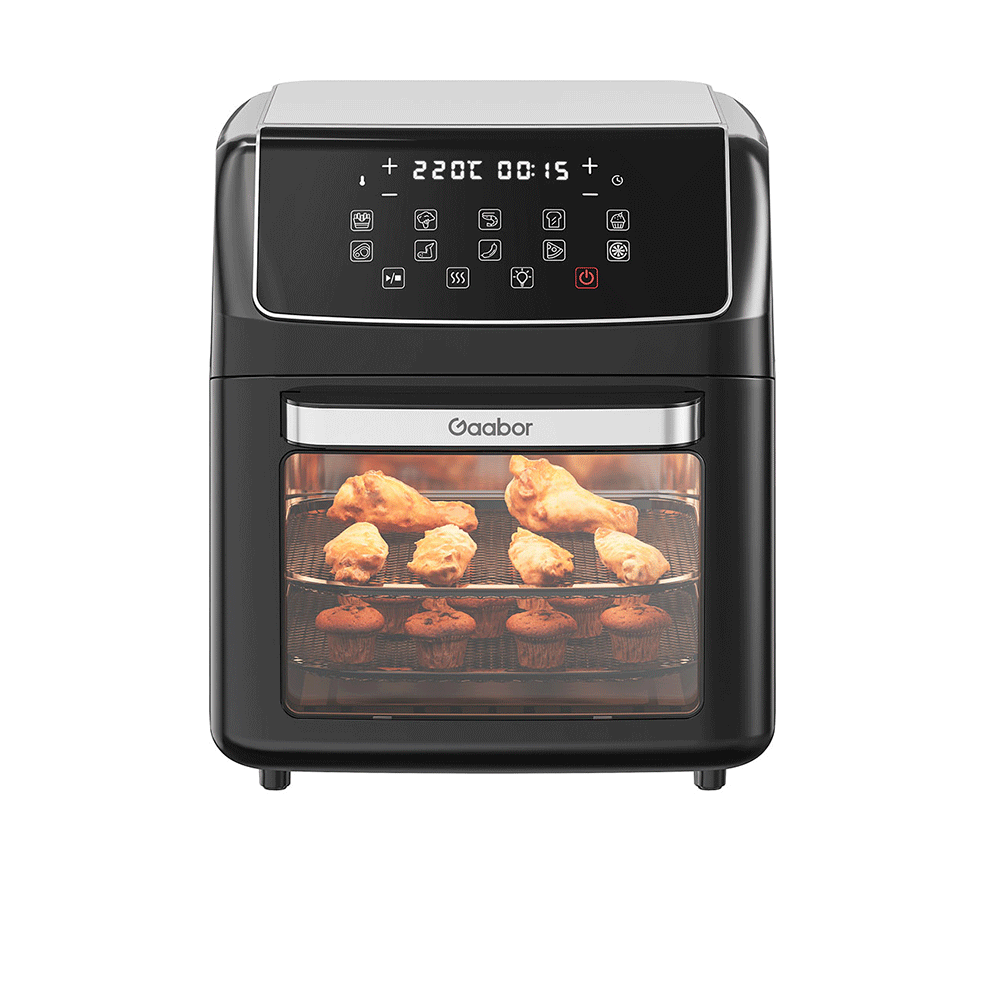 Fritadeira GAABOR 12L, Painel Digital, 2000W, AF-120T01, Preta