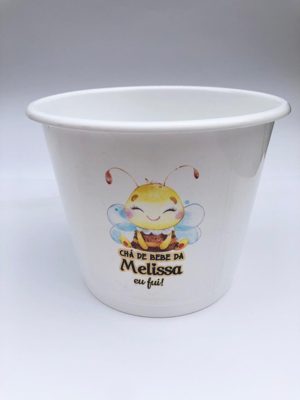 Balde de Pipoca personalizado