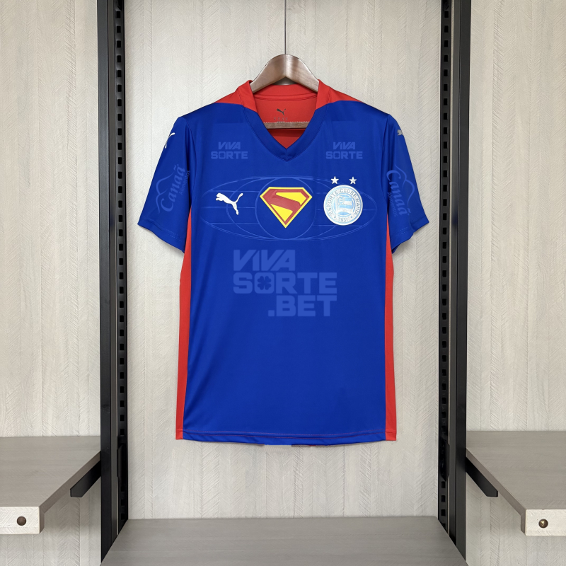 Camisa Bahia Especial Superman Com Patrocínio 2025