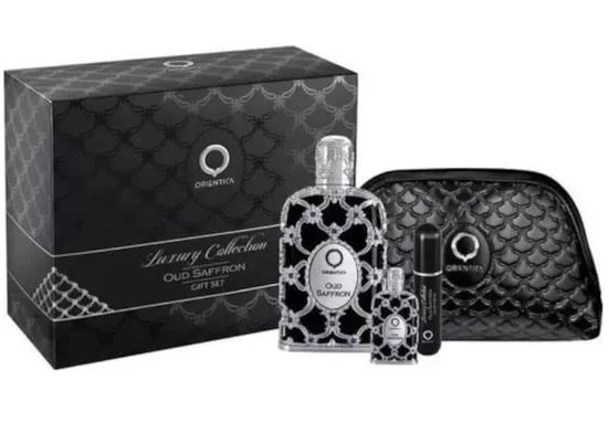 KIT 4 PEÇAS ORIENTICA OUD ZAFFRON (PERFUME EDP 80ML)