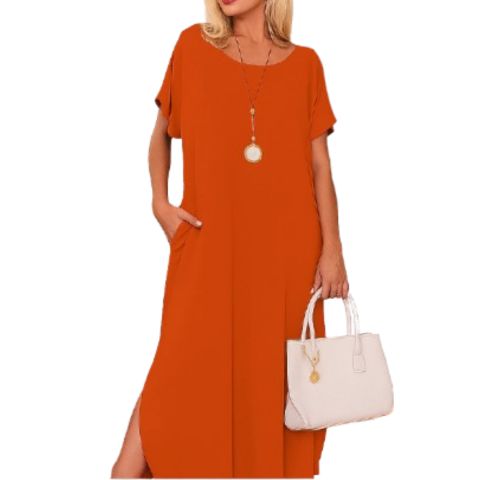 Vestido Midi Soltinho Viscolaycra Premium Elegante