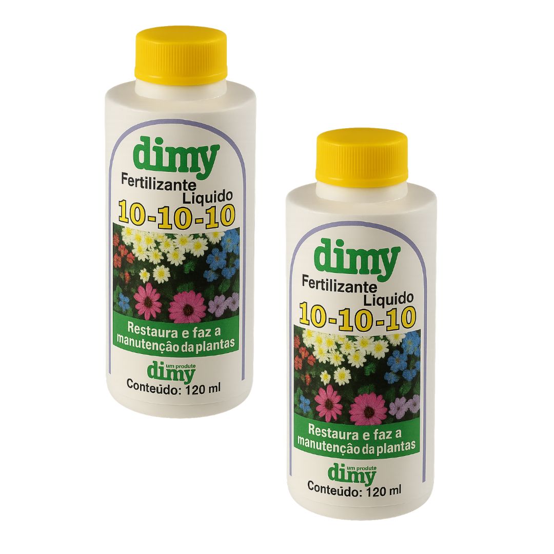Fertilizante Liquido 120ml Dimy 10 - 10 - 10