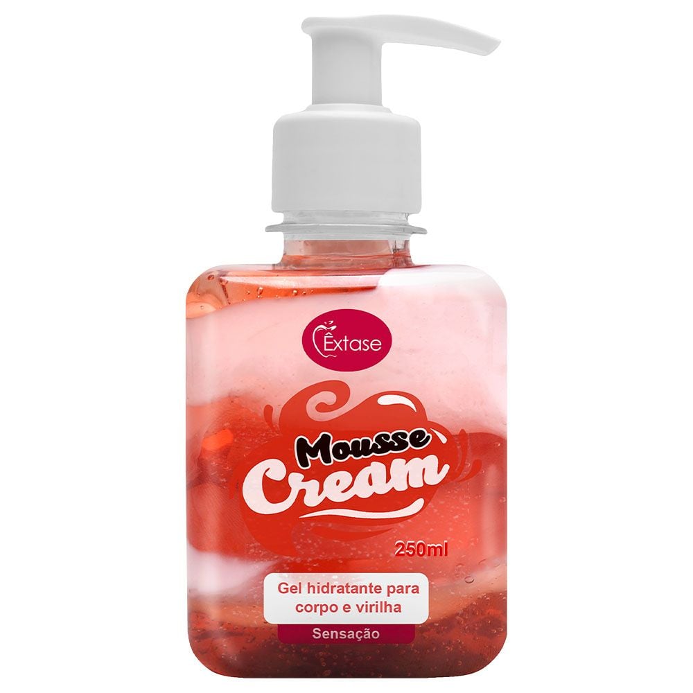Gel tipo Mousse Cream Corpo e Virilha 250ml - Extase