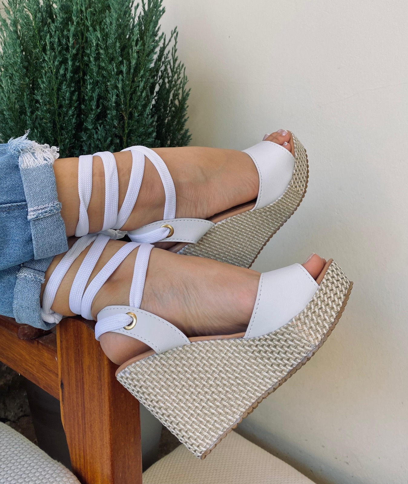 Anabela feminino adulto D13 Amarração