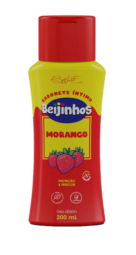 Sabonete Íntimo Beijinhos 200ml - Belkit