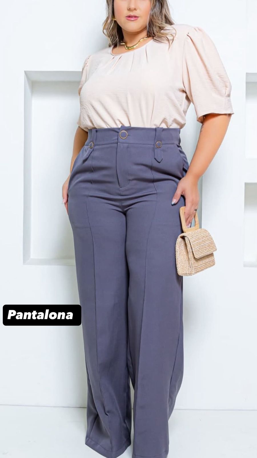 Calça Pantalona Premium Plus
