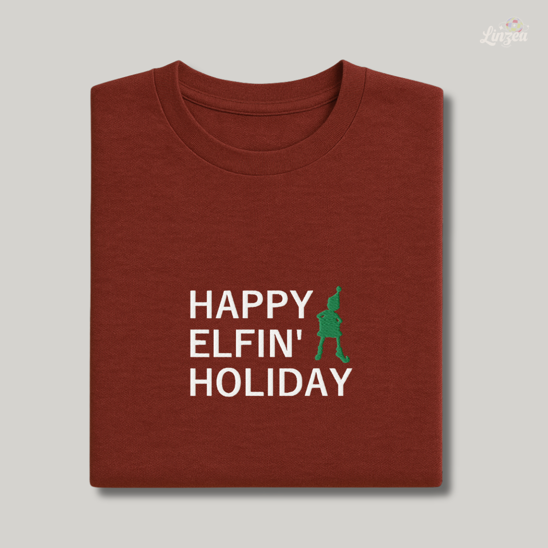 Camiseta Ariana Grande - Happy Elfin' Holiday Esp. de Natal