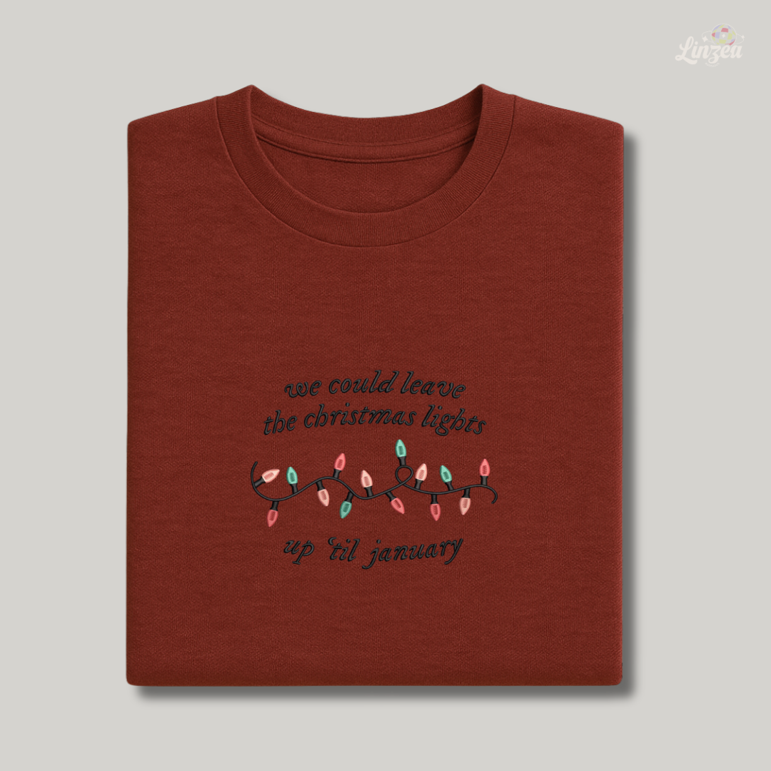 Camiseta Taylor Swift - We Could Leave The Christmas Lights