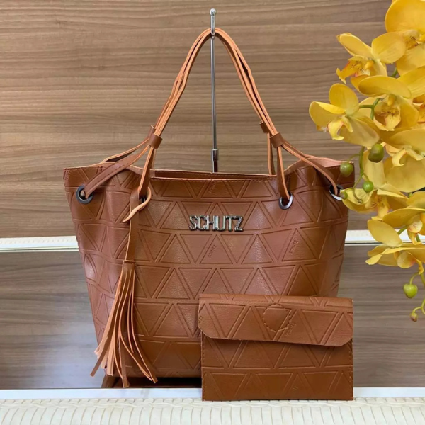 kit Bolsa com carteira Schtz