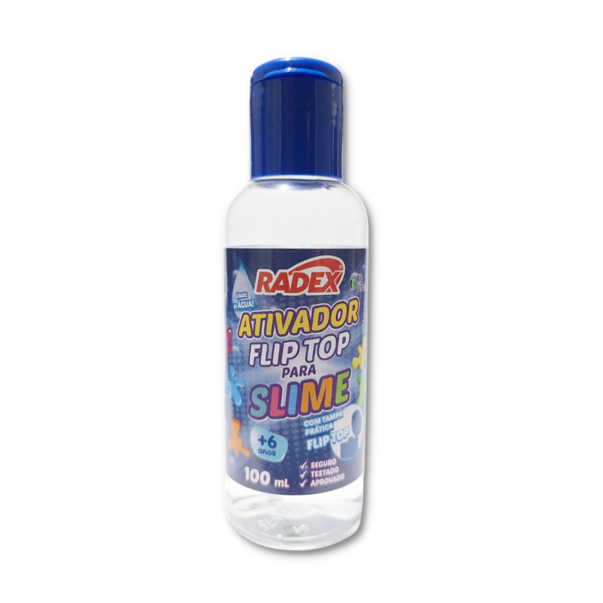 Ativador para slime Flip Top Radex 100ml