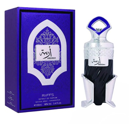 Perfume de Luxo Unissex Areebah Riiffs Extrait de Parfum 100 mL