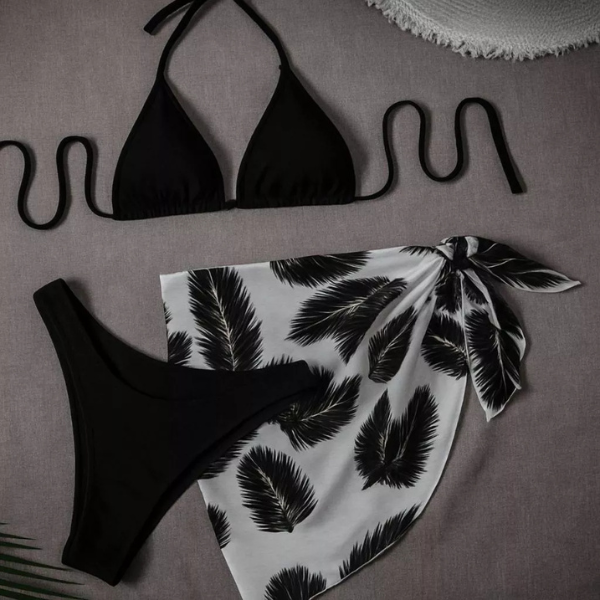 Biquini Feminino Gina Biquíni Asa Delta Com Bojo Conjunto a saída de praia