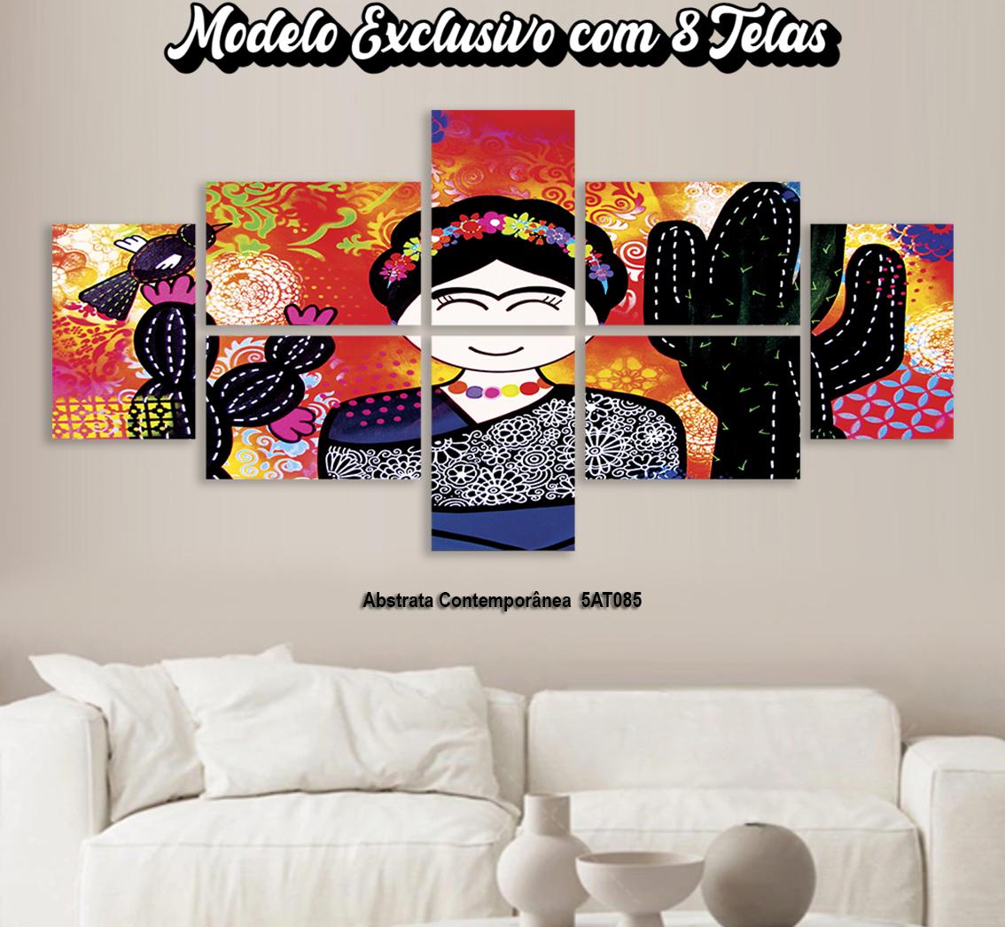 Quadro Decorativo Pintura Abstrata Contemporânea  Ref.1