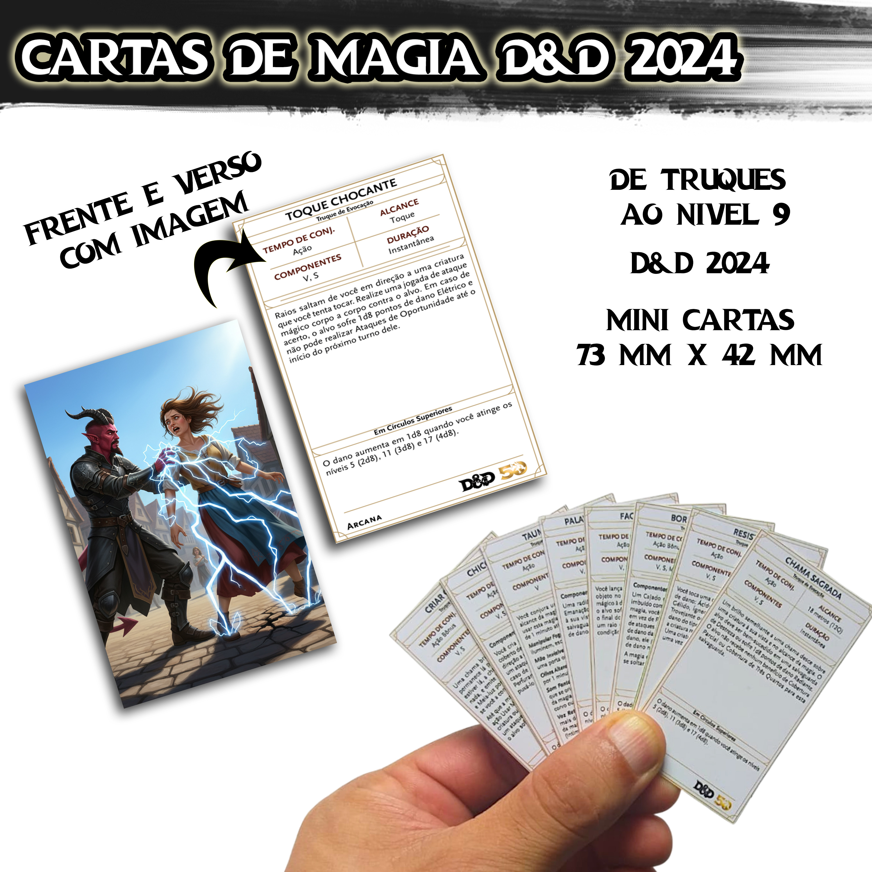 Cartas de Magia D&D 5ed 2024