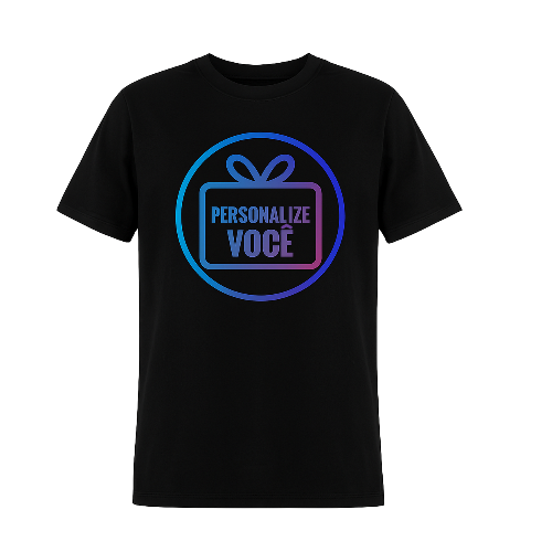 Camiseta Algodão Personalize Você