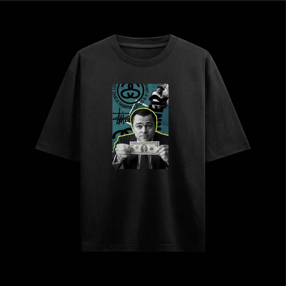 Camiseta Lobo Wall Oversize