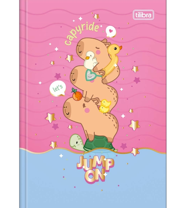 CADERNO BROCHURA CD CAPYCLUB 80F - TILIBRA