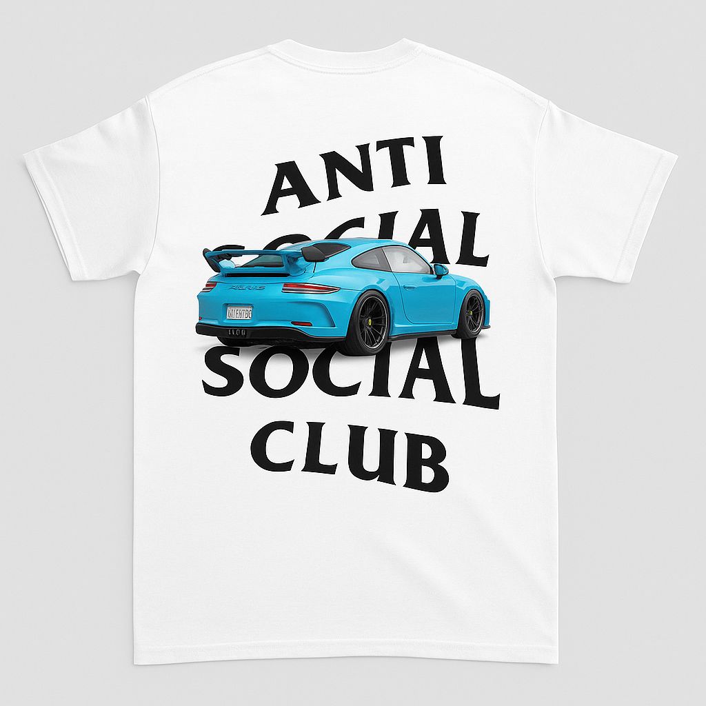 Camiseta Anti Social Porsche Club