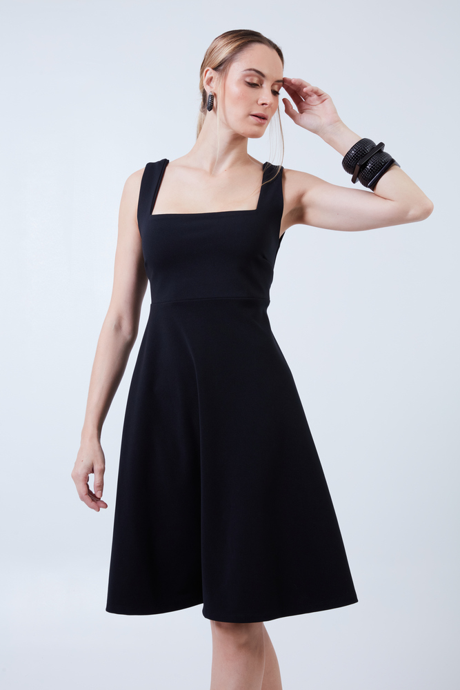 Vestido costas abertas