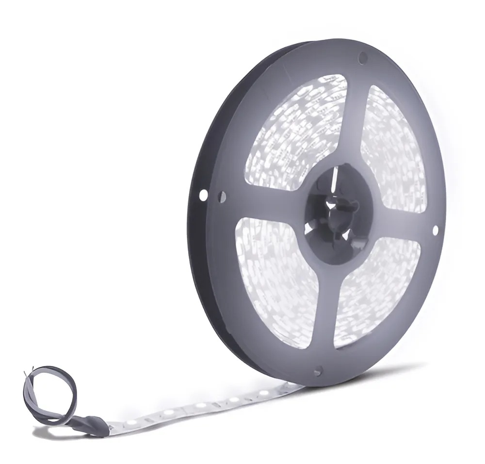 Fita Super LED 3528 12v 5 Metros Branco Frio