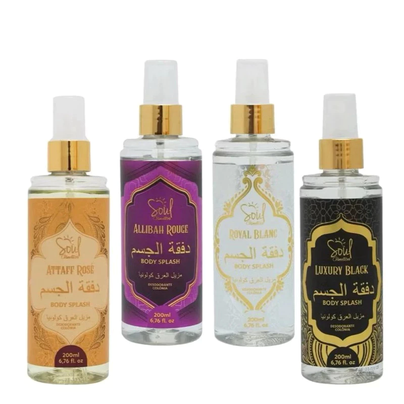 Body Splash Árabe Desodorante Soul Cosméticos