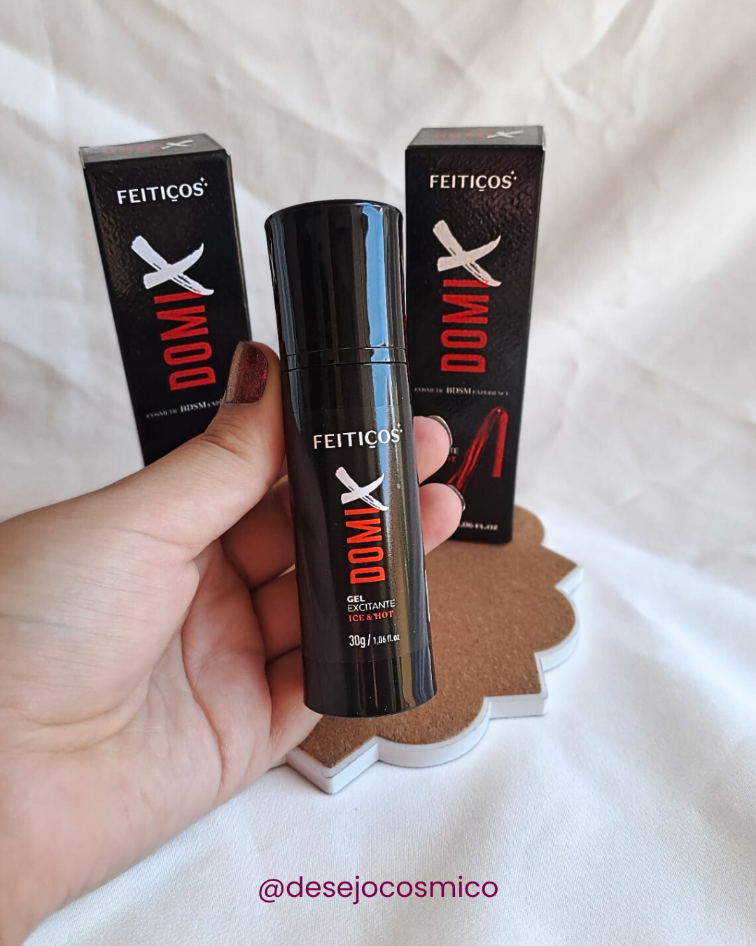 DOMIX GEL DE ADESTRAMENTO HOT E ICE