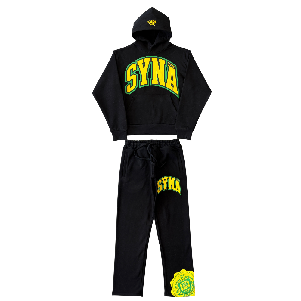 CONJUNTO SYNA WORLD COLLEGE BLACK