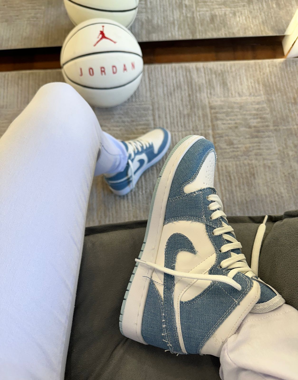 Bota Jordan Chicago Feminina Azul BB   Sneaker Estiloso com Conforto e Qualidade Premium