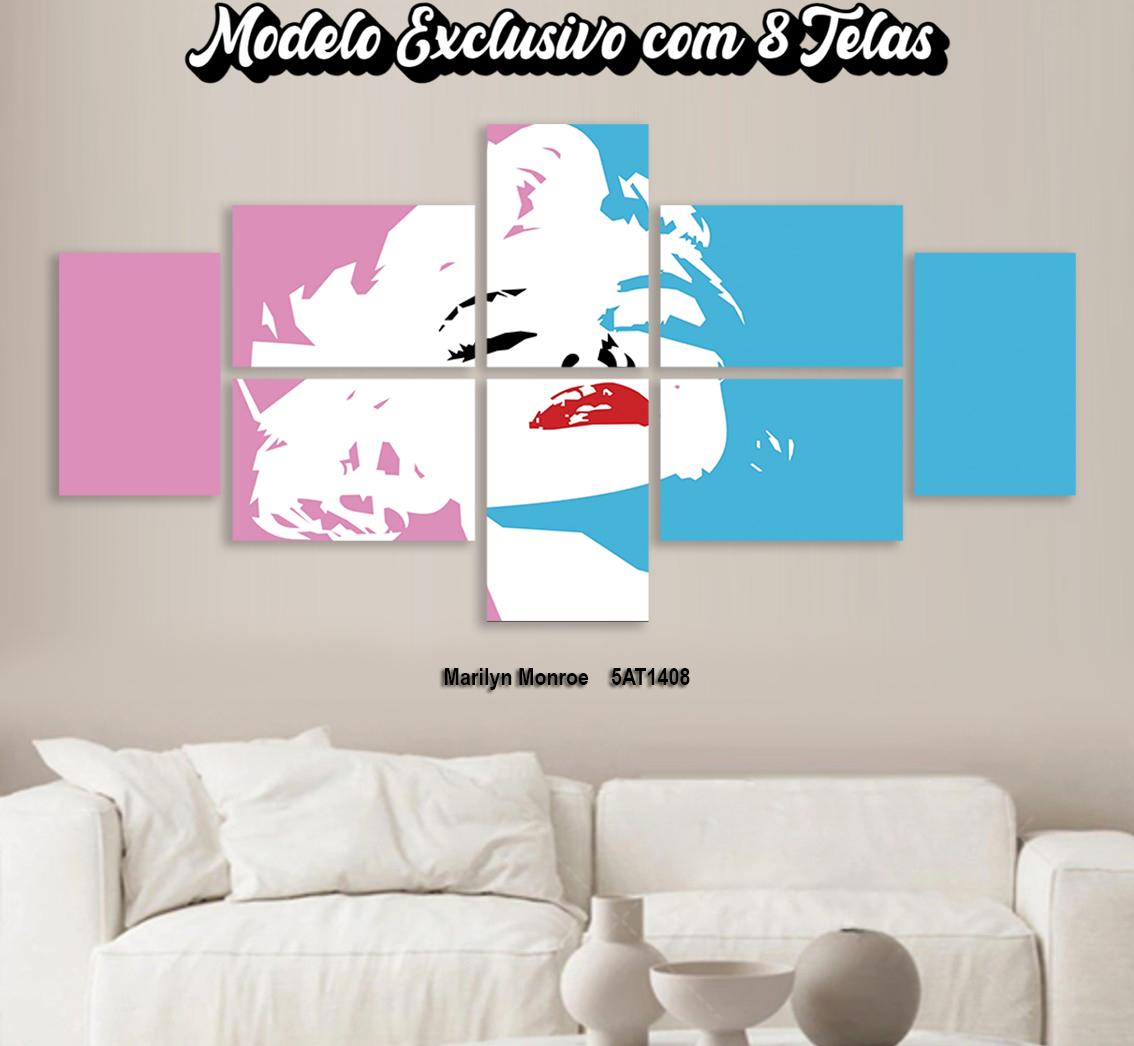 Quadro Decorativo Marilyn Monroe Pop Art  Ref.1