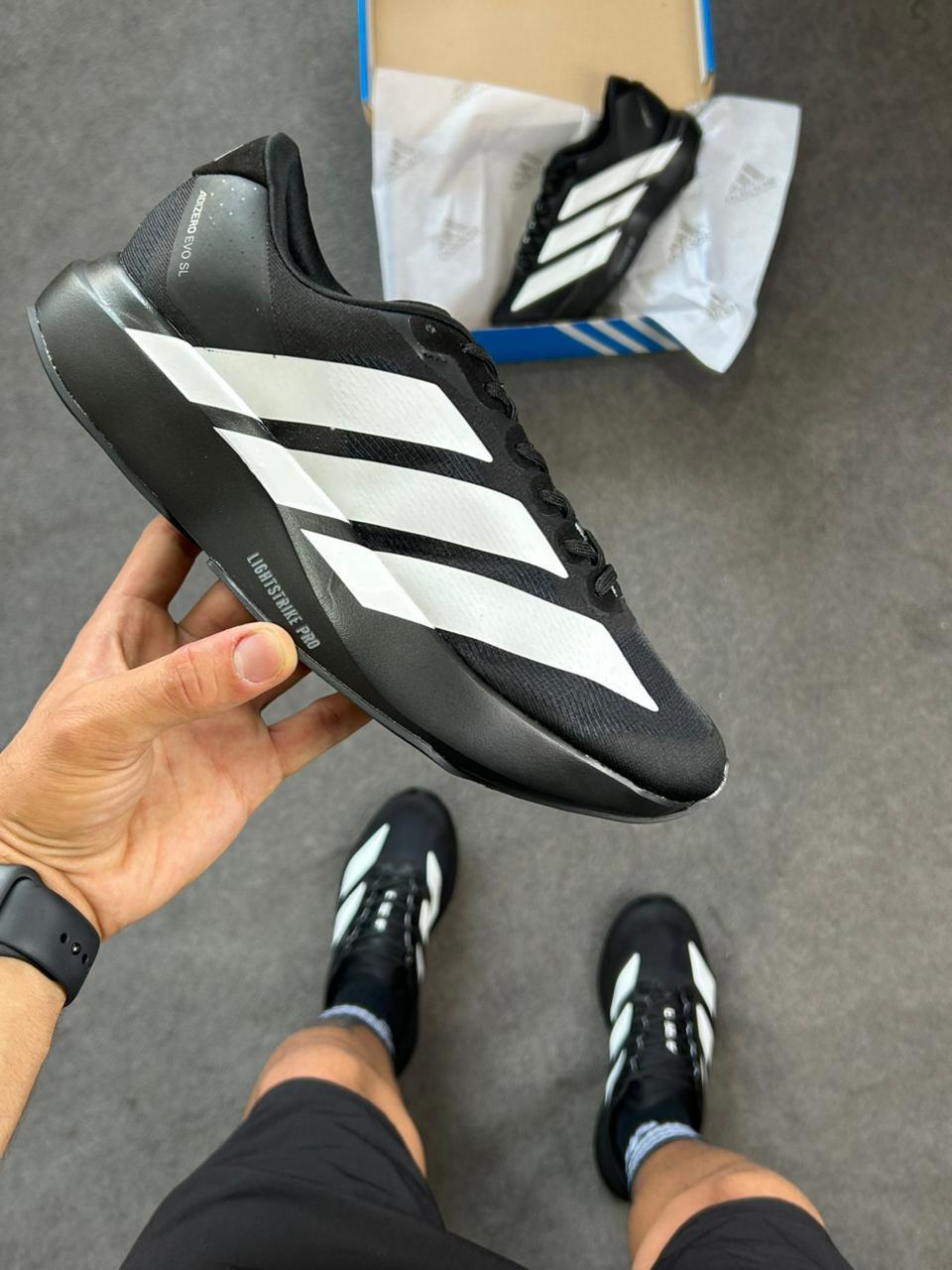 ADIDAS ADIZERO EVO PRETO