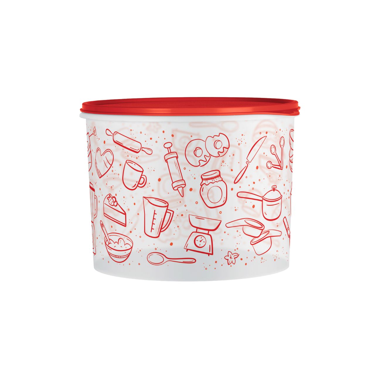 Tupper Caixa 5,5L Receitas Tupperware