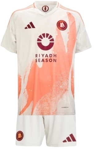 Kit Infantil Roma II 24/25 - Adidas - Branco