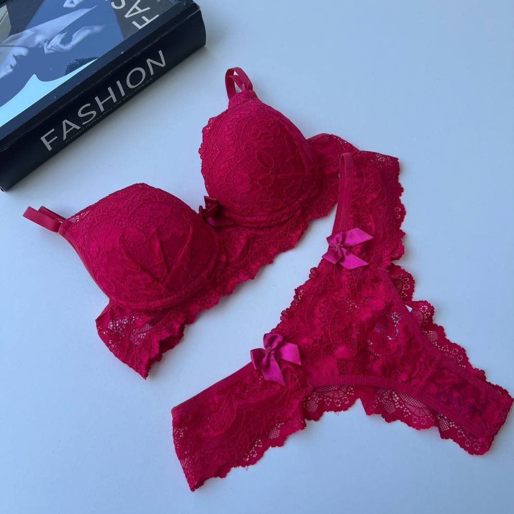 Conjunto de lingerie Iza -lichia