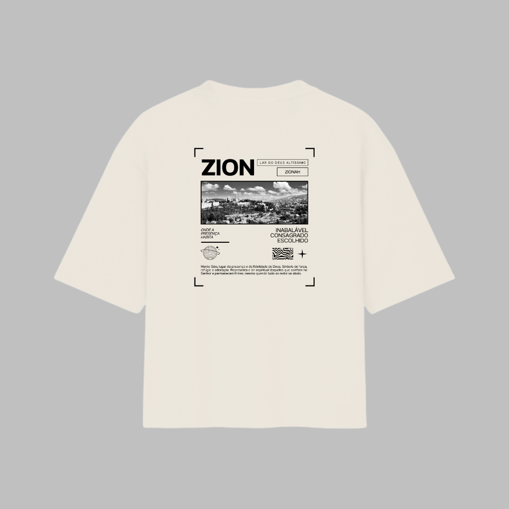 Camiseta Oversized Zion (Sião)