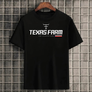 Camisa Texas Farm Estados Unidos Camiseta Moda Country Rodeio Unissex 100% Algodão Premium