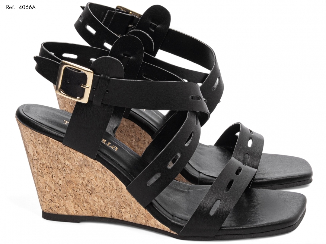 4066A - SANDÁLIA PLATAFORMA DE CUNHA ANABELA