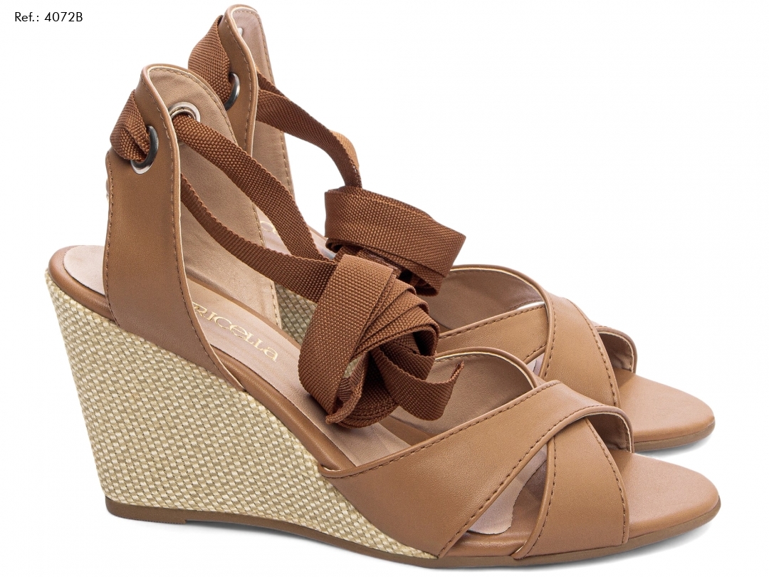 4072B - SANDÁLIA PLATAFORMA CUNHA ANABAELA