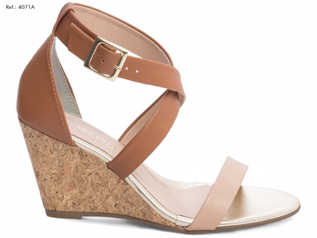 4071A - SANDÁLIA PLATAFORMA DE CUNHA ANABELA