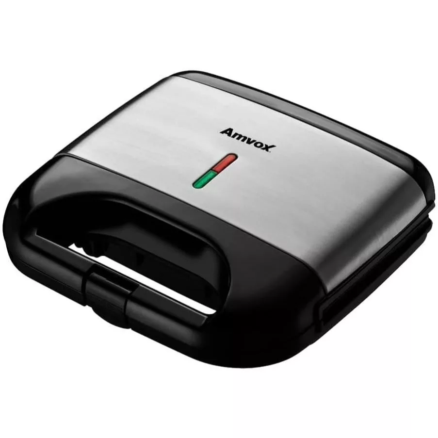 Sanduicheira Elétrica Grill Black 750W - 110v/220v