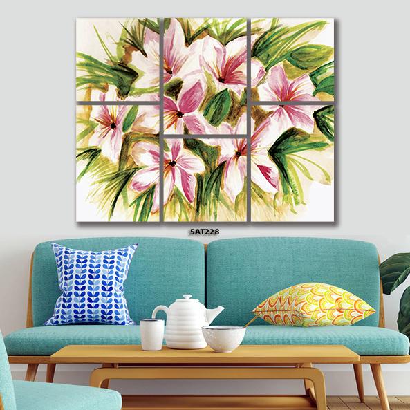 Quadro Decorativo Floral Rosas e Flores  Ref.6