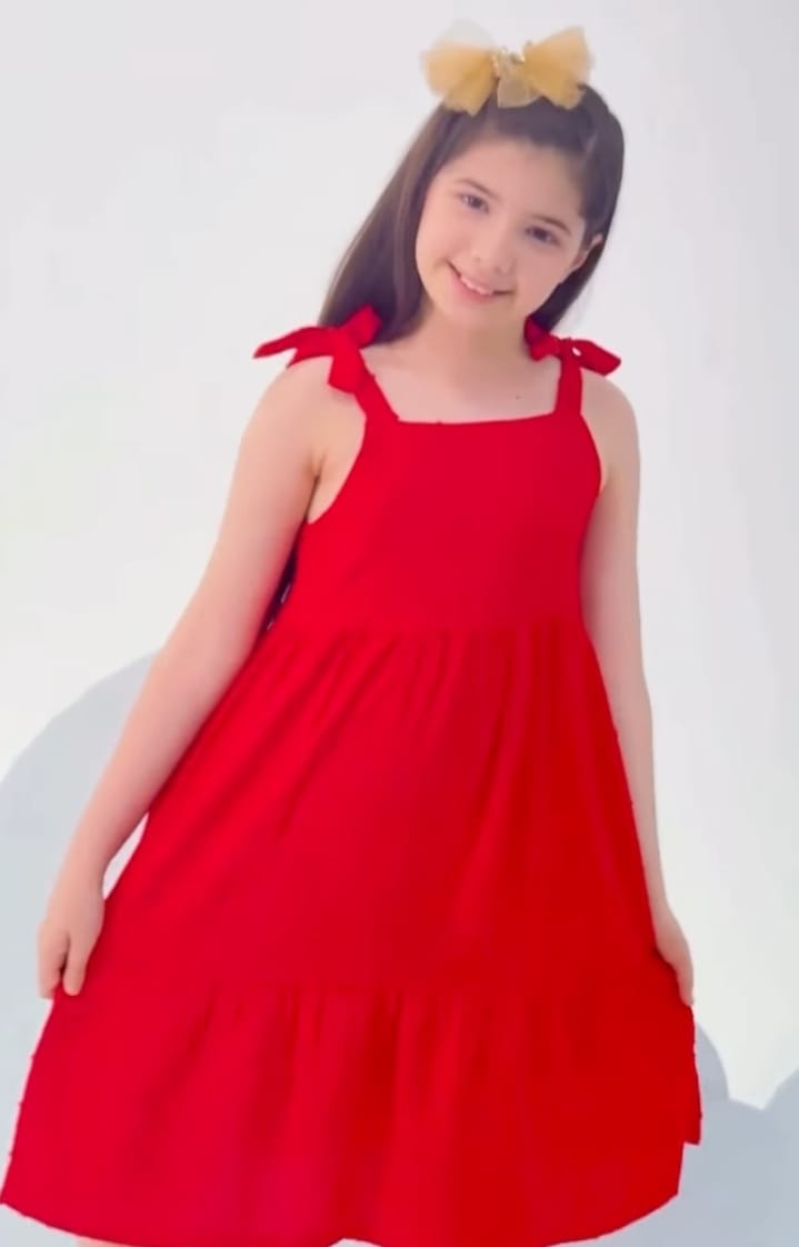 Vestido Alça Lili Vermelho